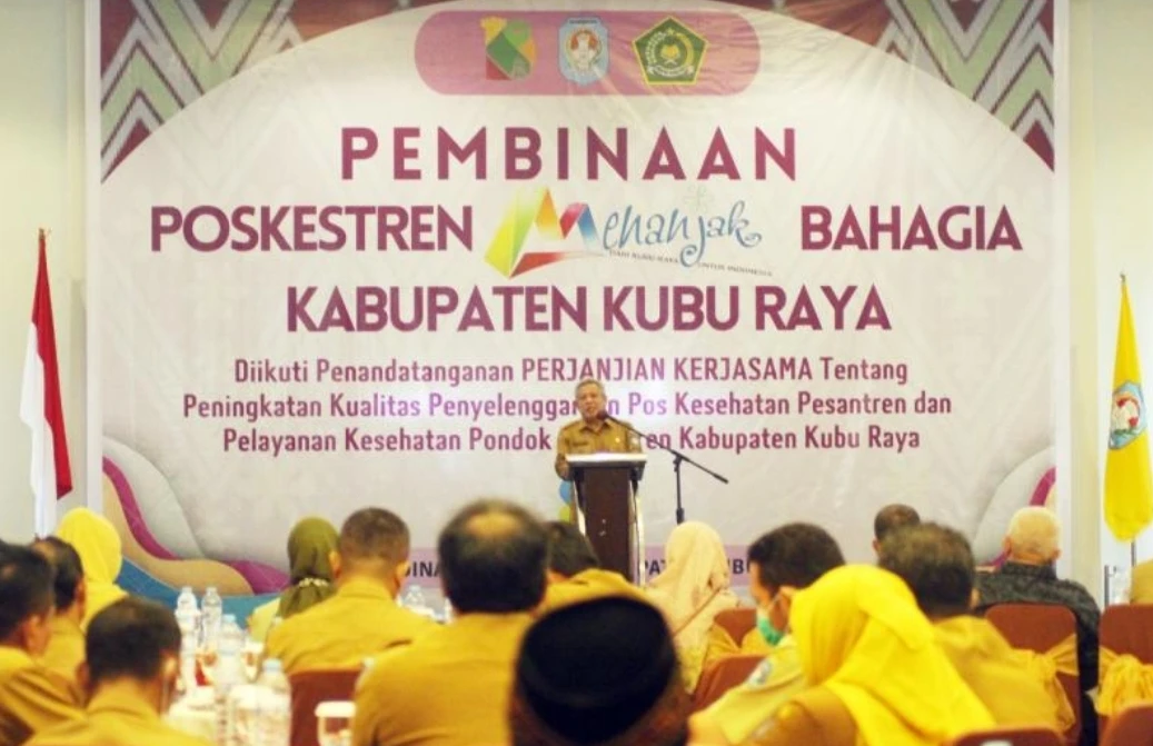 Foto: Pemkab Kubu Raya Tingkatkan Kualitas Kesehatan Santri Lewat Poskestren | Pifa Net