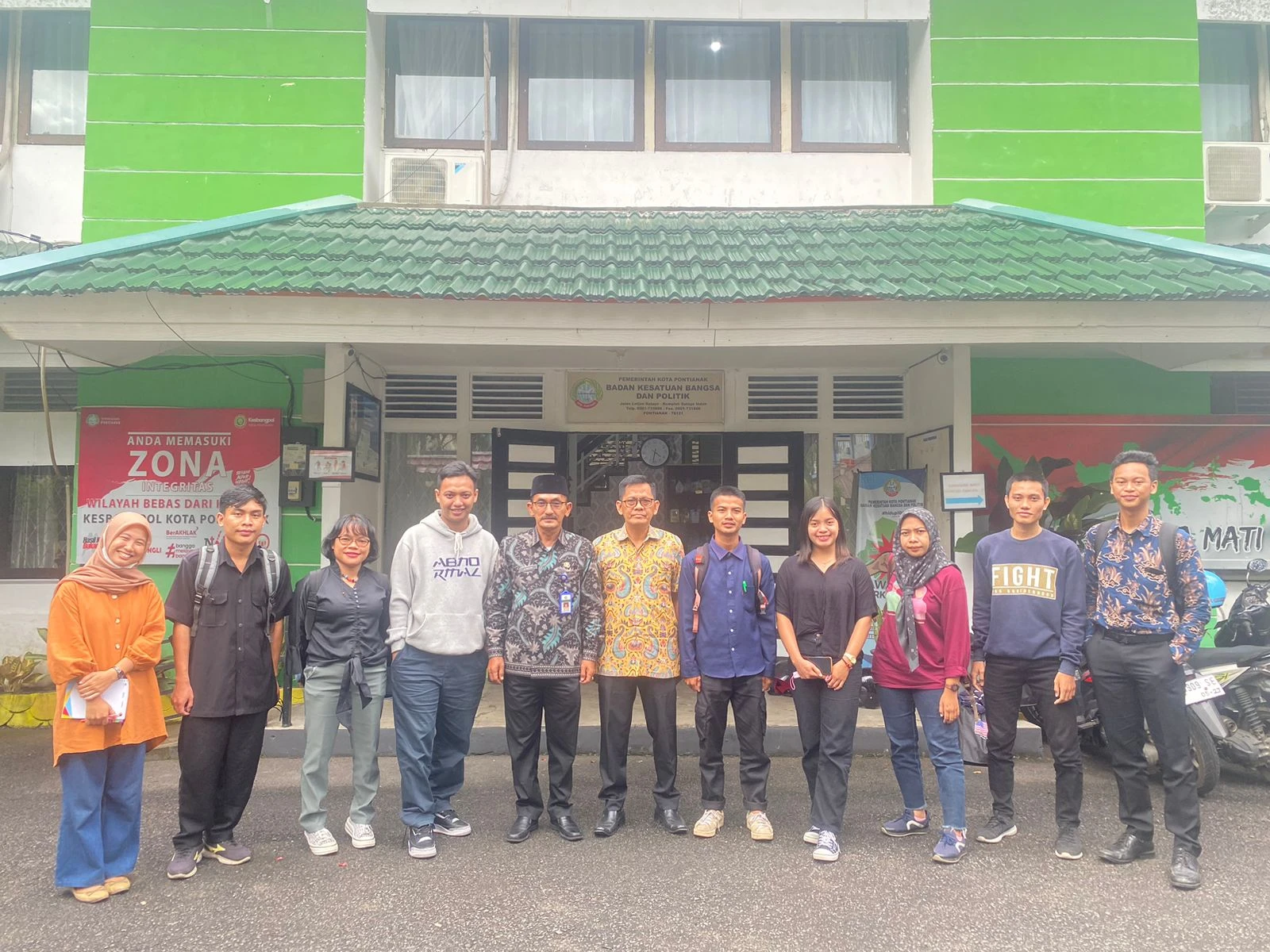 Audiensi dengan Badan Kesbangpol Pontianak. (Foto: YSGP)