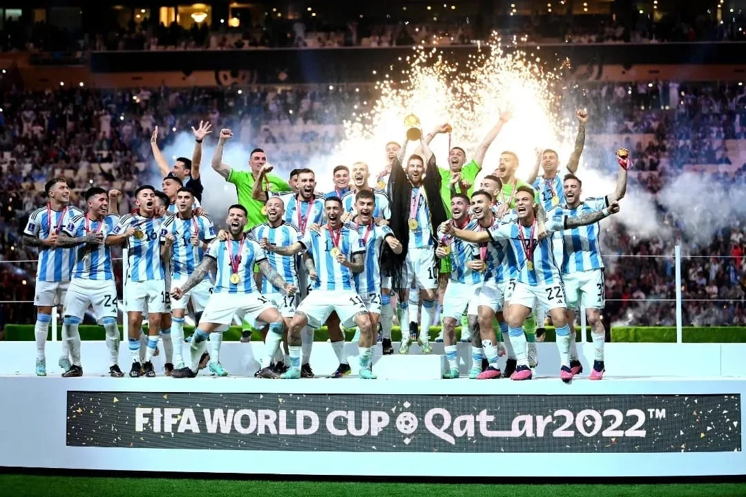 Argentina sabet Piala Dunia 2022. (Foto: Dok. FIFA)