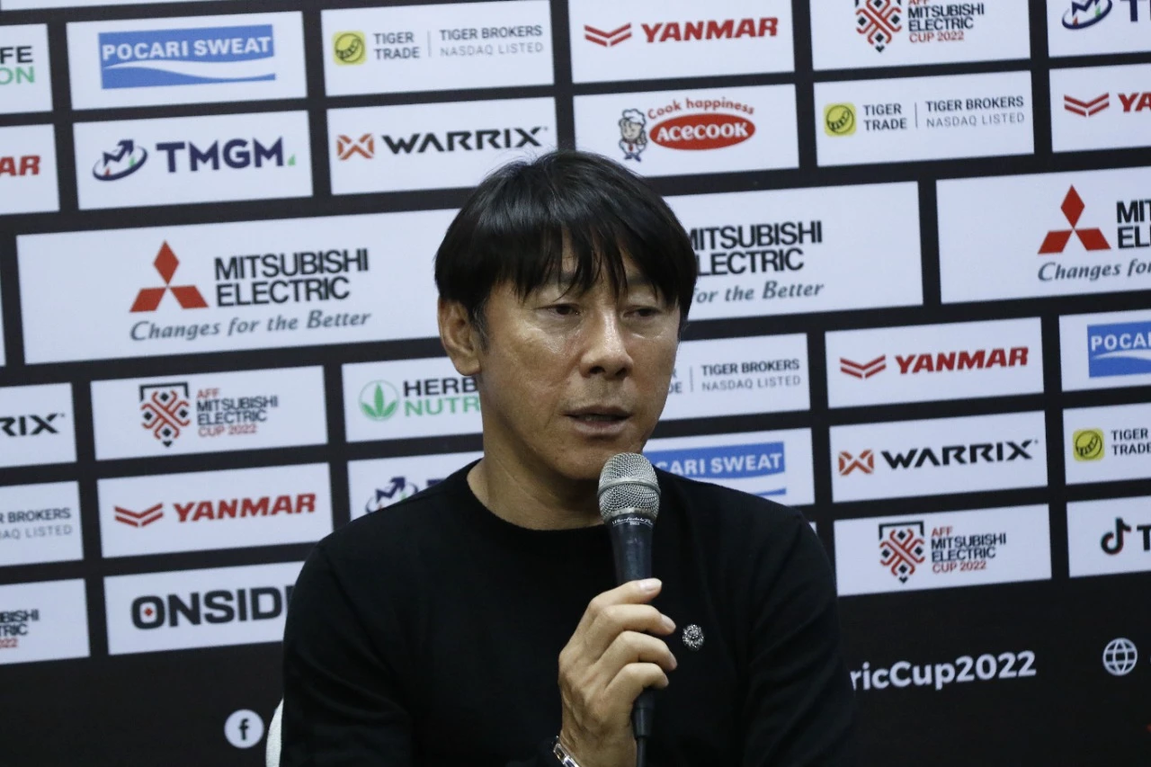 Foto: Lolos Semifinal AFF 2022, Shin Tae-yong Belum Puas dengan Permainan Timnas | Pifa Net