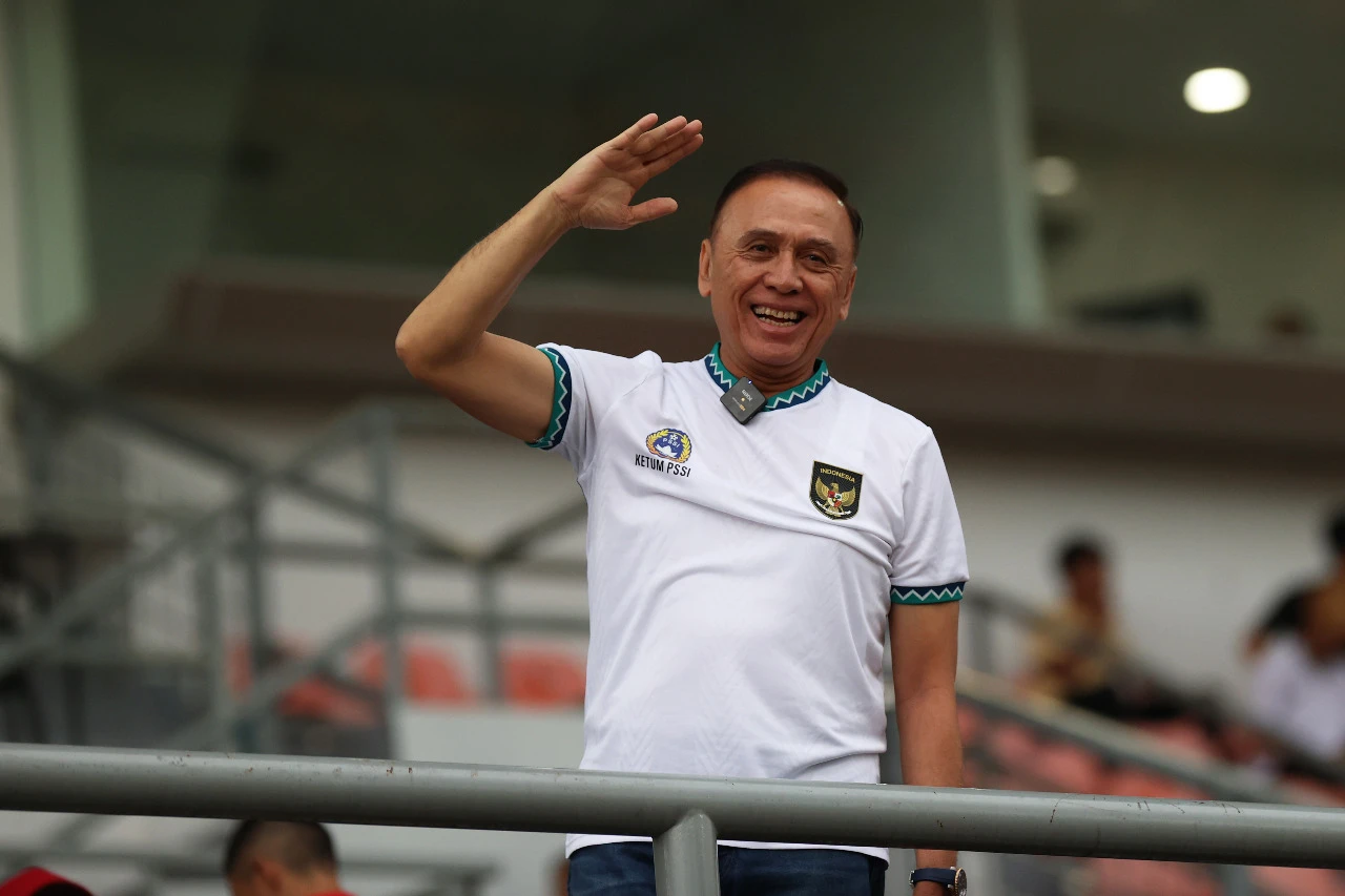 Foto: Optimis Menang di Leg ke-2 AFF, Ketum PSSI: Masih Ada Asa di Hanoi | Pifa Net