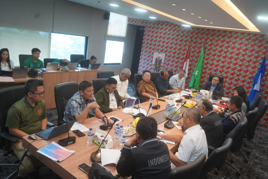 Rapat Exco PSSI memutuskan untuk memberhentikan kompetisi Liga 2 Indonesia. (Foto: Dok. PSSI)