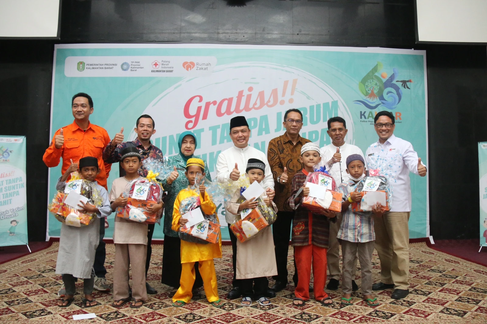 Foto: Semarakan HUT Pemprov ke-66, Wagub Apresiasi Rumah Zakat Kalbar | Pifa Net