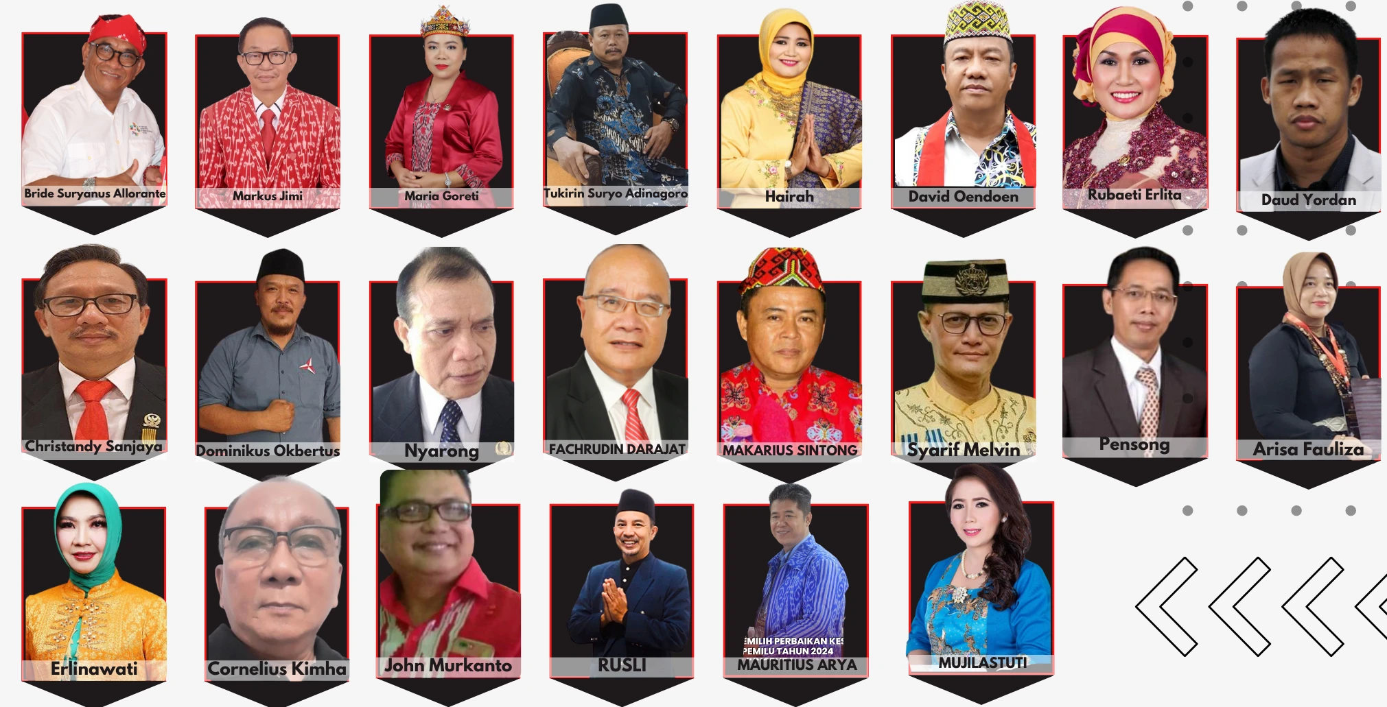 Foto: Polling Bakal Calon DPD RI Dapil Kalbar 2024, Pilih Siapa? | Pifa Net