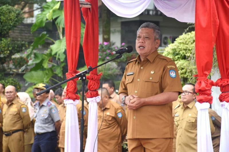 Foto: Pimpin Apel Perdana 2023, Muda Minta ASN Tingkatkan Kinerja | Pifa Net