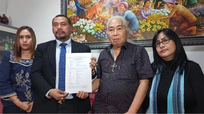 Gideon Tengker akan menuntut Gono Gini. (Wartakotalive.com/Arie Puji Waluyo)