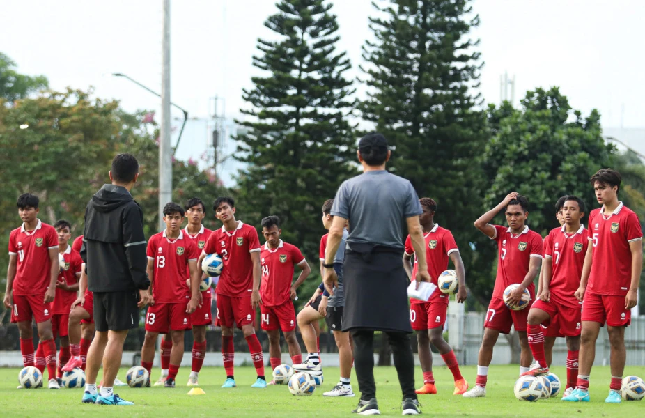 TC Timnas Indonesia U-20 untuk mengikuti Internasional Friendly Match U-20. (Dok. PSSI)