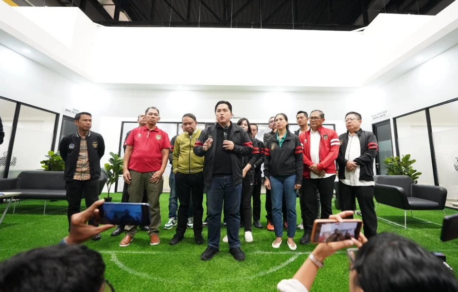 Foto: Rapat Perdana Erick Thohir Cs di PSSI Putuskan Bentuk Komite Adhoc Suporter, Infrastruktur, dan BTN | Pifa Net