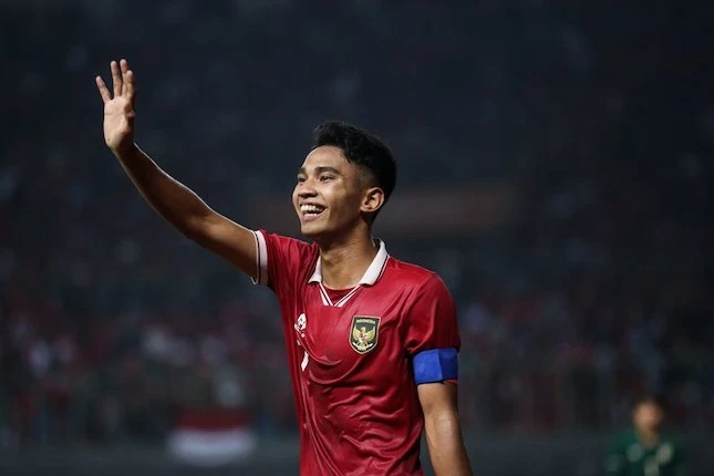 Foto: Marselino Absen Bela Timnas Indonesia di Piala Asia U-20 2023 | Pifa Net