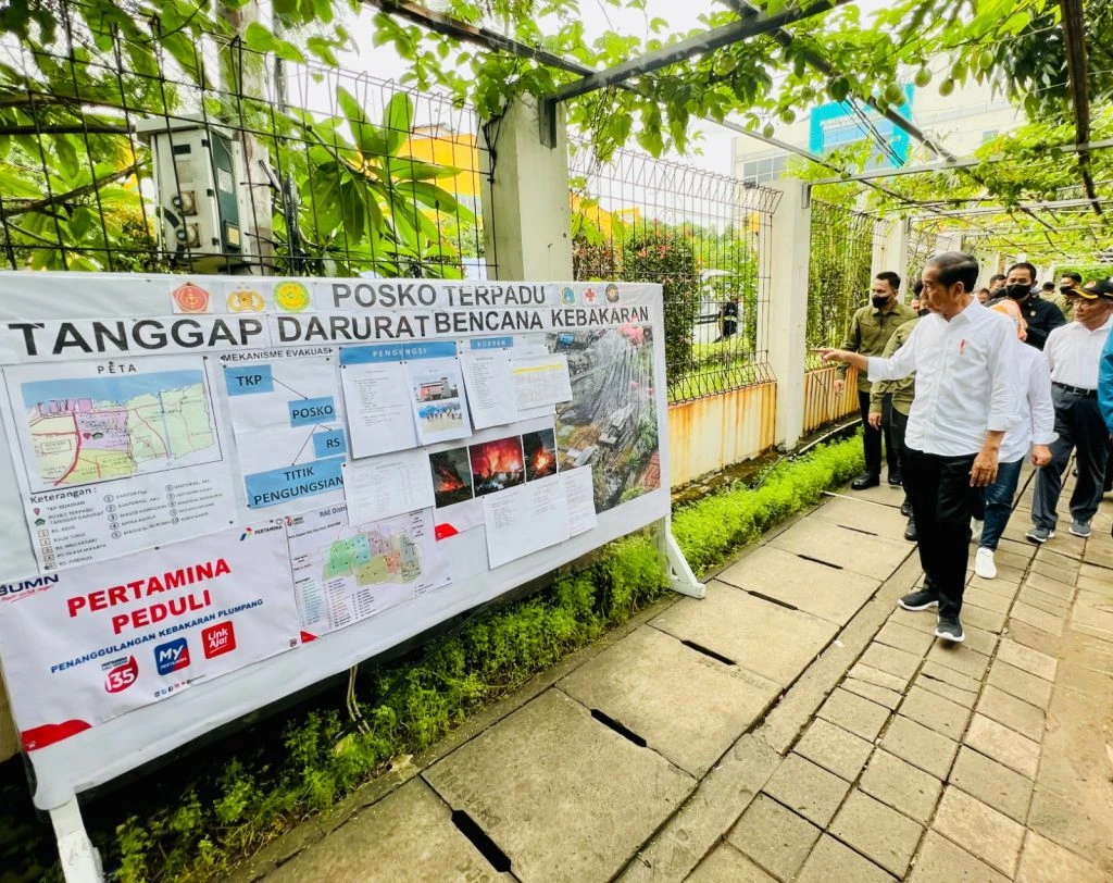 Foto: Presiden Minta Jajarannya Cari Solusi Terkait Kebakaran TBBM Pertamina Plumpang | Pifa Net