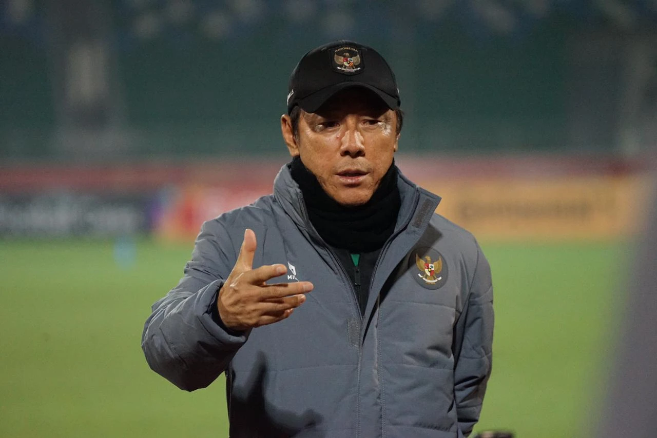 Foto: Shin Tae-yong Optimistis Indonesia Mainkan Permainan Terbaiknya vs Uzbekistan Malam Ini | Pifa Net