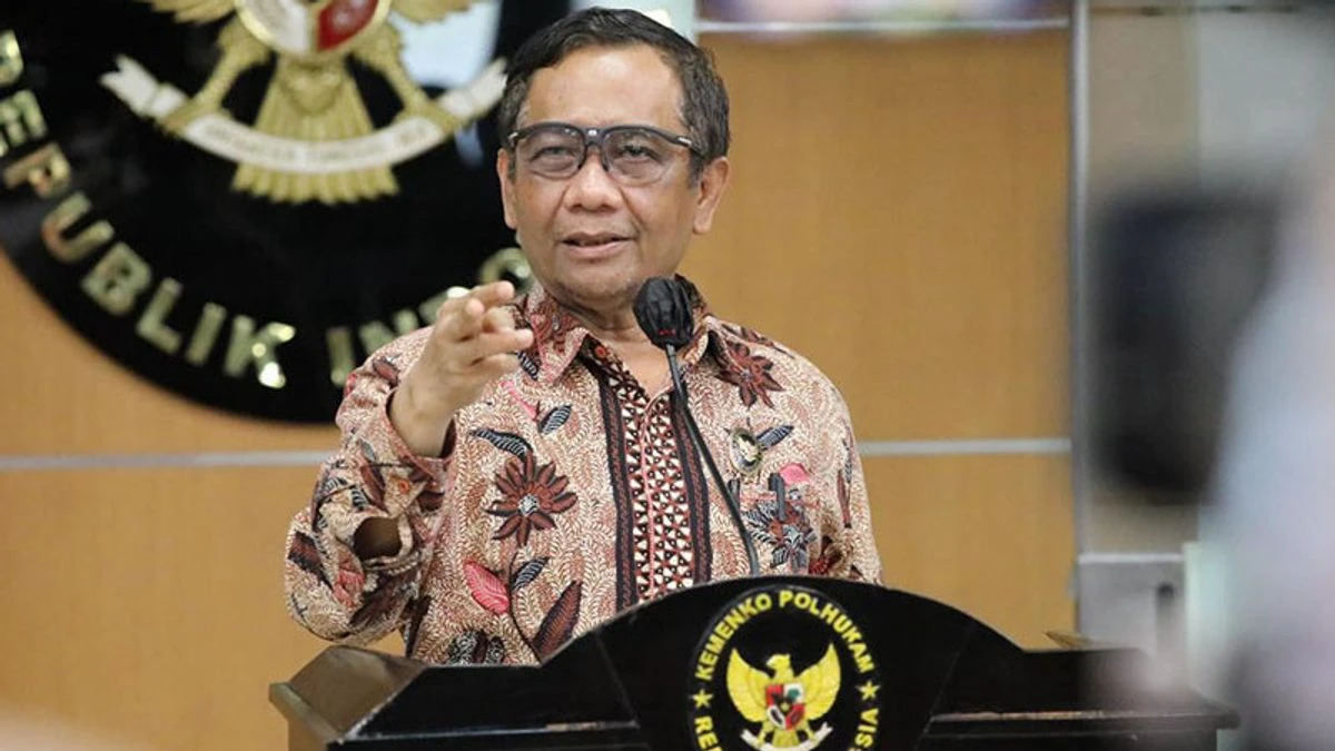 Menteri Koordinator Polhukam, Mahfud MD. (Dok. Kemenko Polhukam)