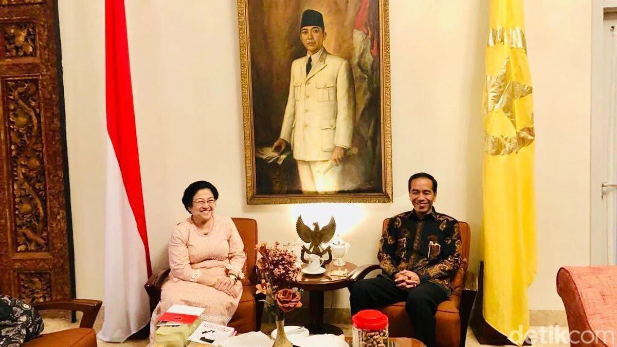 Ketua Umum PDIP mengajak masyarakat mengasihani Presiden Jokowi. (Detikcom)