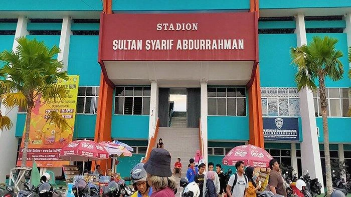 Stadion Sultan Syarif Abdurrahman Pontianak, salah satu venue POPDA Kalbar 2023. (TRIBUNNEWSWIKI/Ni Made Gunarsih)