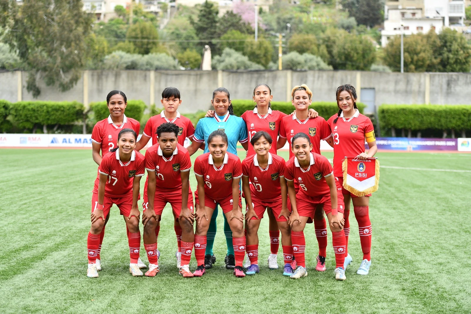 Skuad Timnas Wanita Indonesia gagal lolos ke Olimpiade Paris 2024 usai gugur di babak kualifikasi grup F. (Dok. PSSI)