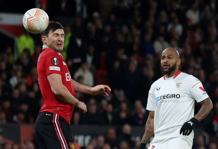 Foto: MU vs Sevilla Berakhir Imbang 2-2, Ten Heg: Terhambat  | Pifa Net