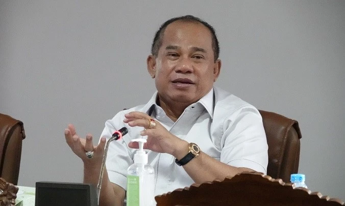 Ketua Komisi V DPRD Kalbar, Heri Mustamin, mendorong pemerataan pembangunan lewat Pokir. (Foto:  jurnalis.co.id)
