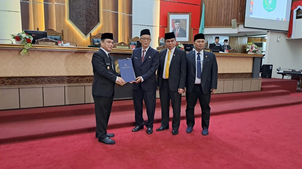 Rapat Paripurna Rekomendasi LKPJ Gubernur Tahun 2022. (Dok. PIFA/Andrie P Putra)