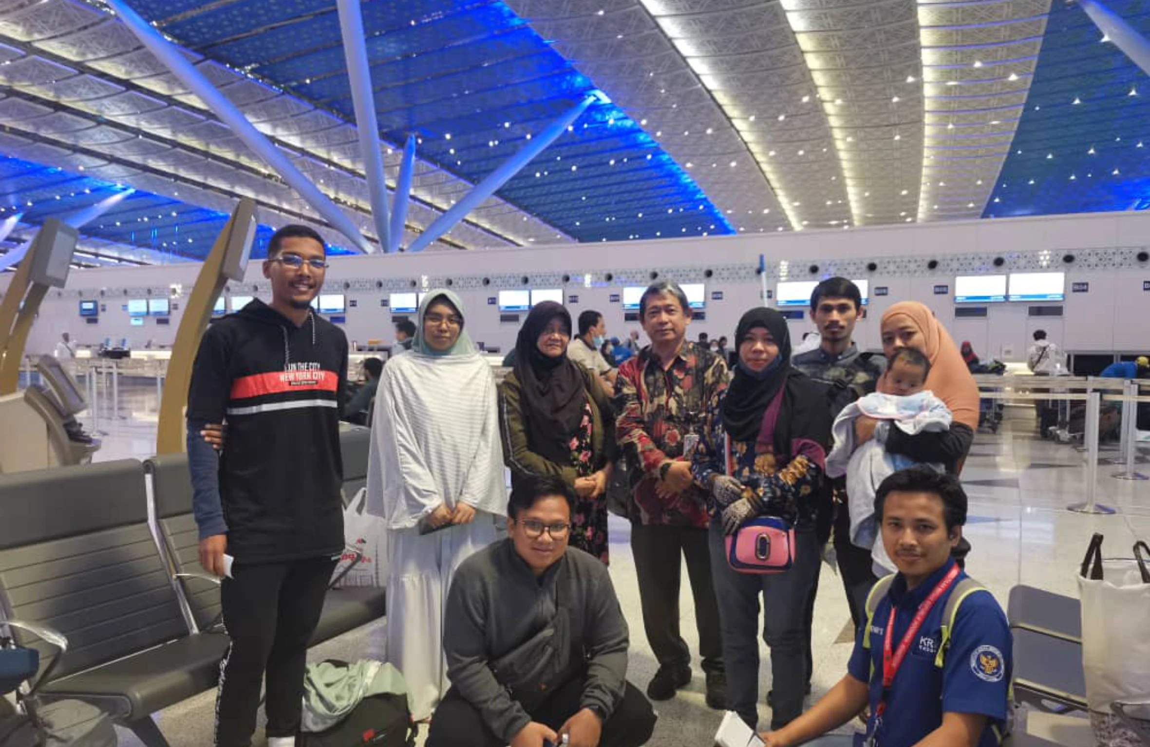 Evakuasi susulan 10 WNI dari Sudan. (Dok. KBRI Khartoum)