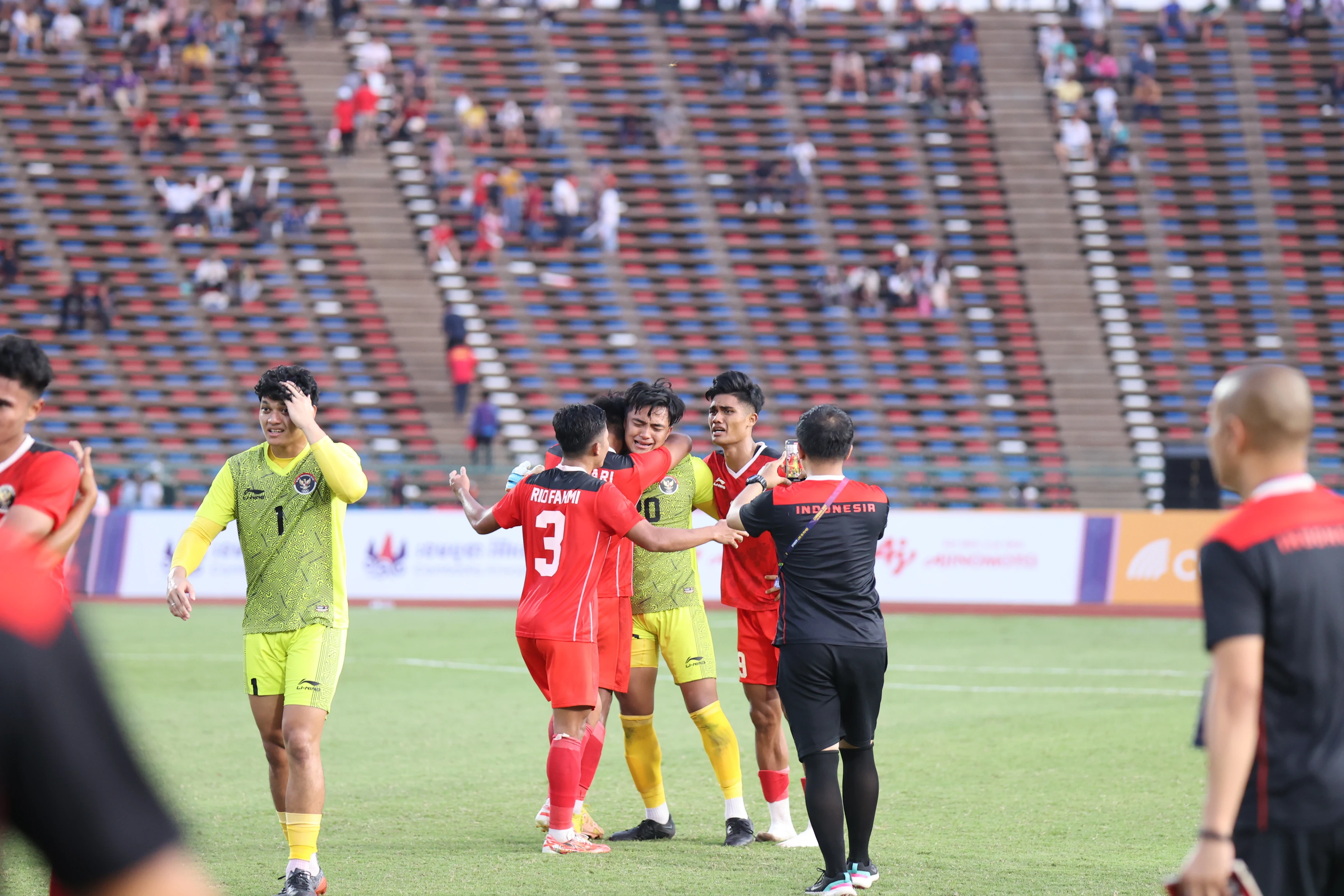 Foto: Kunci Sukses Garuda Muda Nusantara Melaju ke Final SEA Games | Pifa Net