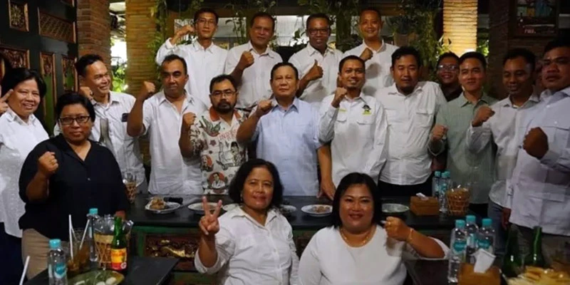 Relawan Jokowi yang dukung Prabowo di Pilpres 2024. (Dok. Istimewa)