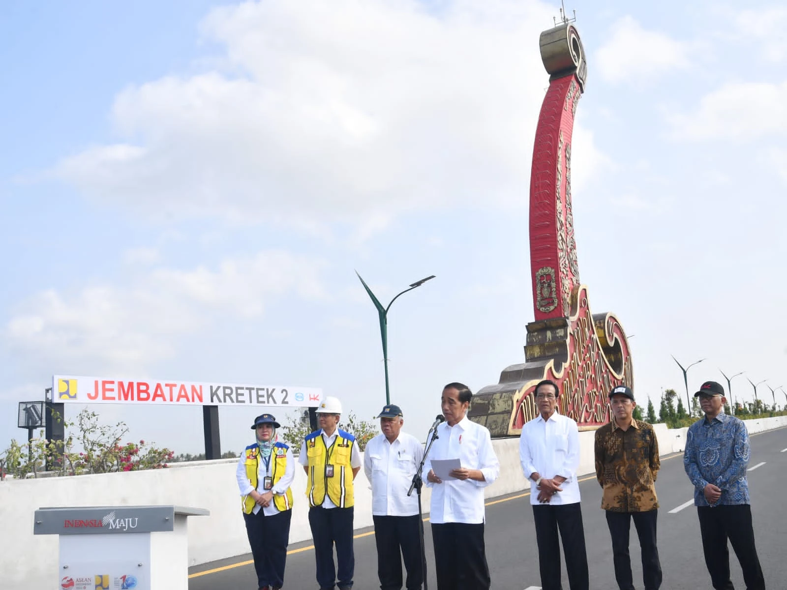 Foto: Diresmikan, Jembatan Kretek 2 Perkuat Jalur Jalan Lintas Selatan Jawa | Pifa Net