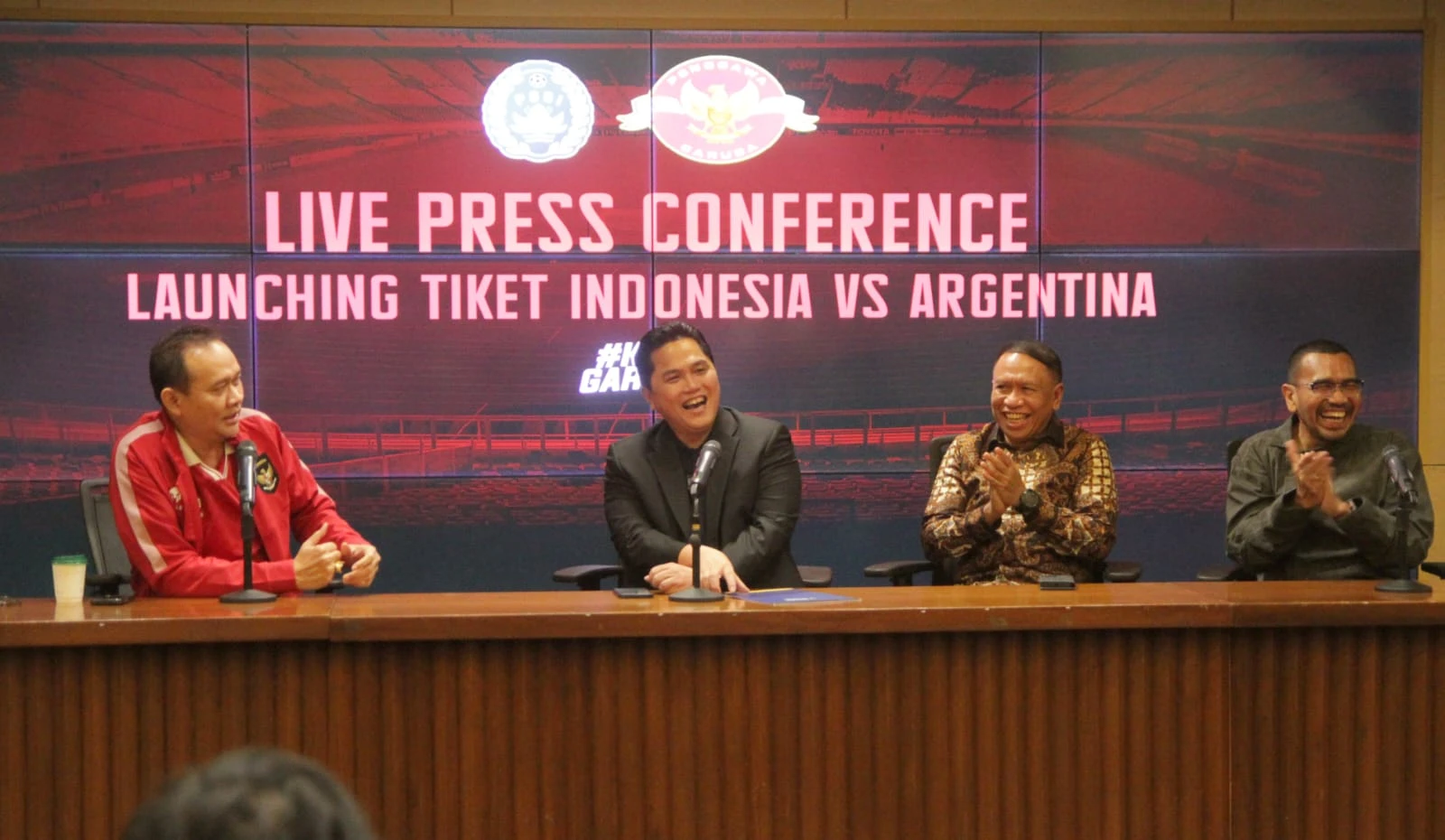 Tiket pertandingan Indonesia vs Argentina mulai dijual 5 Juni 2023. (Dok. PSSI)