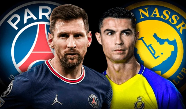 Lionel Messi dikabarkan diajak Cristiano Ronaldo ke Liga Arab. (Dok. composición de Jazmin Ceras/LR)