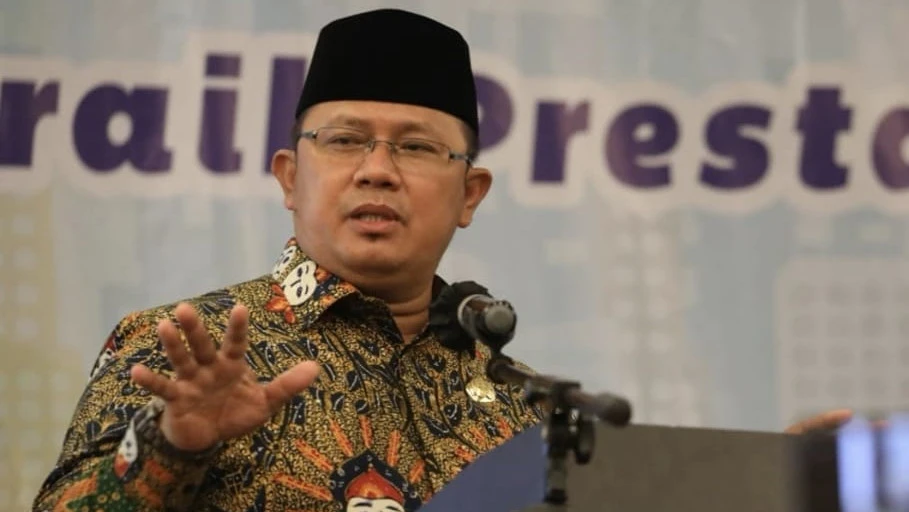 Direktur Pelayanan Haji Dalam Negeri, Saiful Mujab, meminta pihak Otoritas Arab Saudi memerika Manajemen Saudia Airlines. (Dok. Kemenag RI)