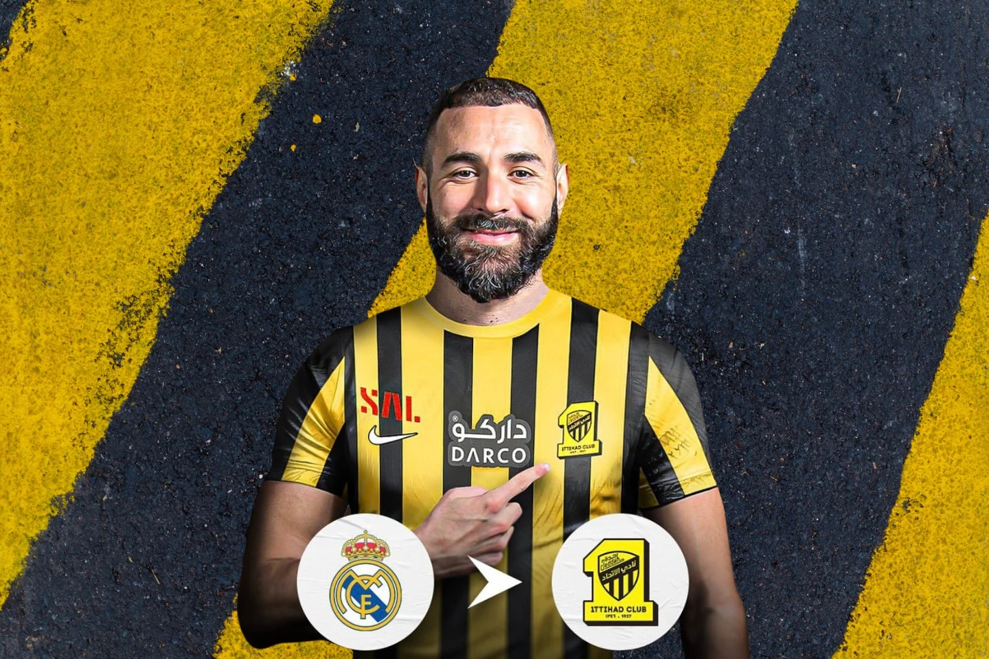 Foto: Susul Ronaldo, Karim Banzema Dikontrak 3 Tahun Oleh Al Ittihad  | Pifa Net