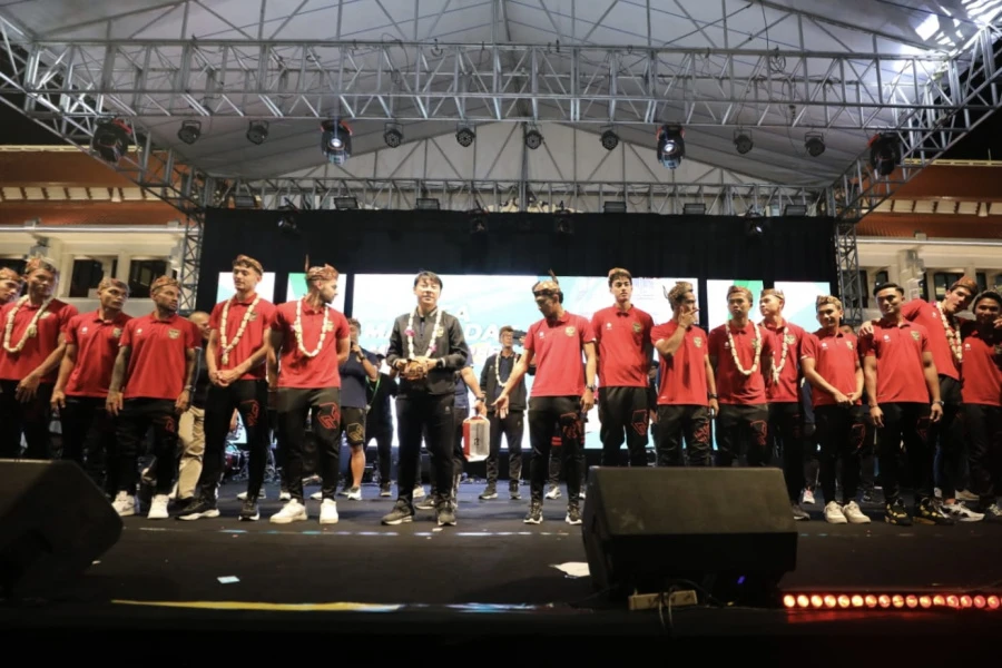 Foto: PSSI, BSI dan Pemkot Surabaya Gelar Meet and Greet Pemain Timnas Indonesia-Palestina | Pifa Net
