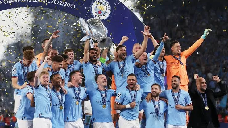 Foto: Presiden Inter Milan Ucapkan Selamat Atas Kemenangan Man City di Final UCL  | Pifa Net