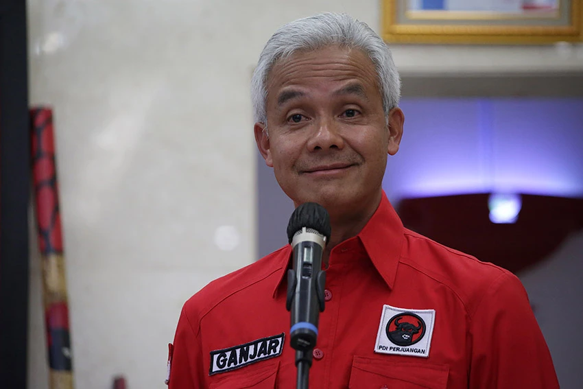 Foto: Tepis Isu Penyusunan Kabinet Hanya Oleh PDIP, Ganjar: Ditentukan Presiden, Wong Prerogatif Kok | Pifa Net
