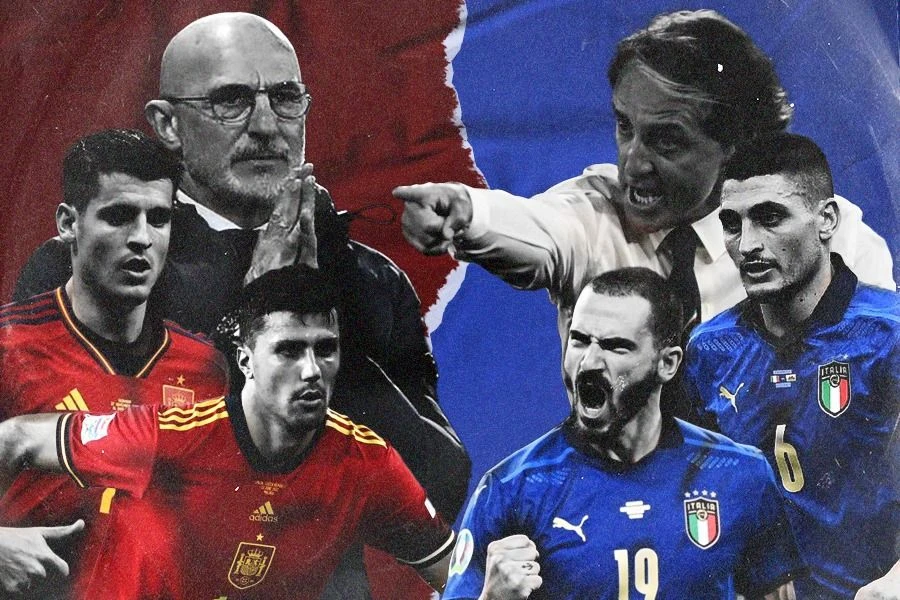 Foto: UEFA Nations League: Spanyol vs Italia, Duel Sengit Berebut Tiket Final | Pifa Net