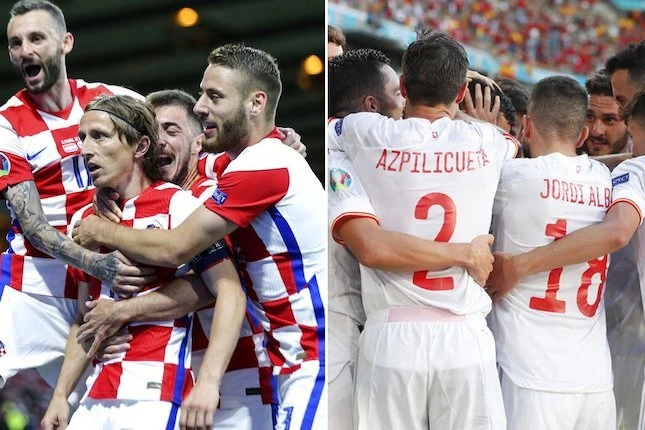Final UEFA Nations League 2023 mempertemukan Kroasia vs Spanyol, pada 19 Juni mendatang. (Bola.net)