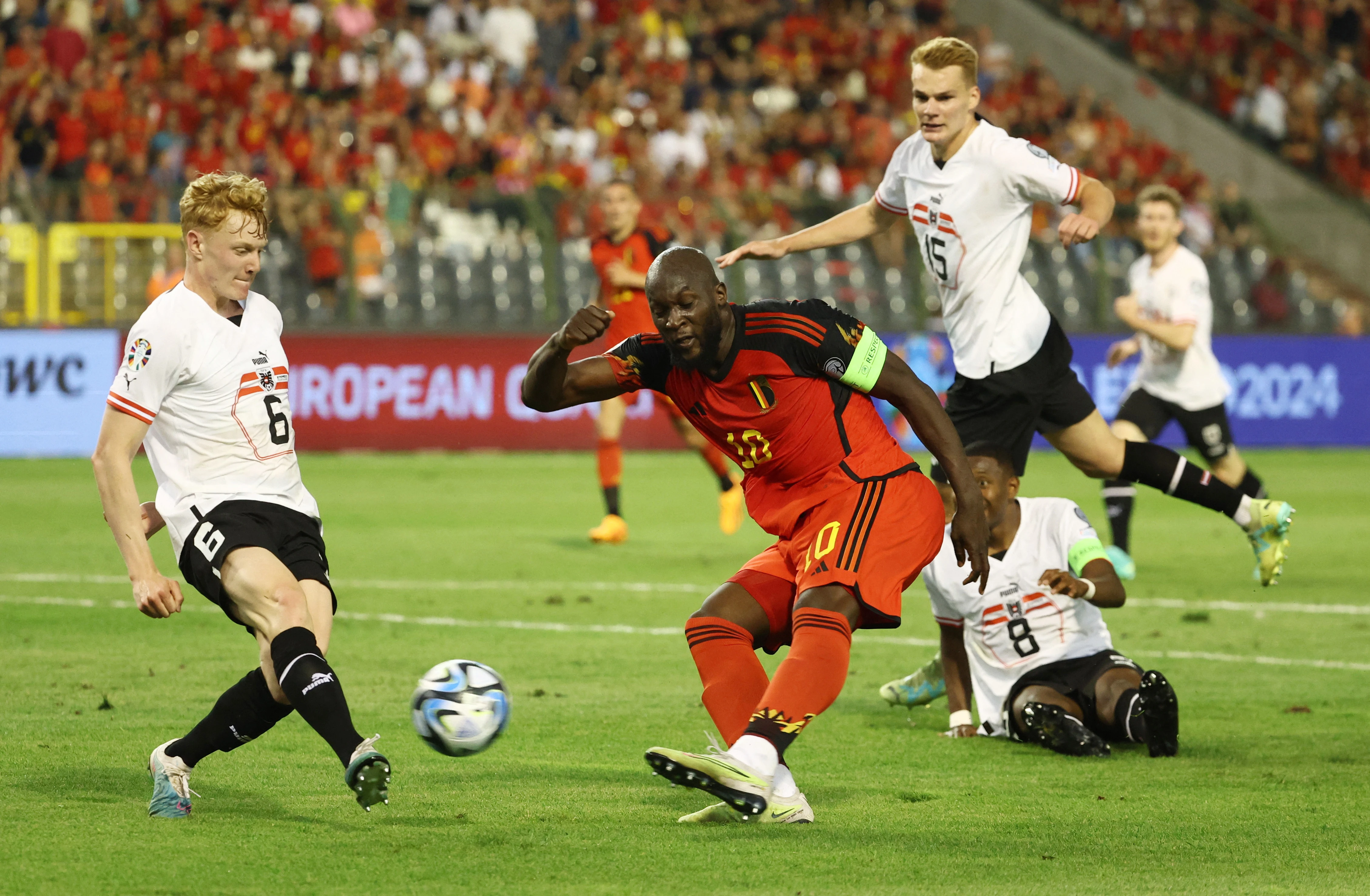 Foto: Belgia-Austria Berbagi Poin di Laga Kualifikasi Piala Eropa 2024 | Pifa Net