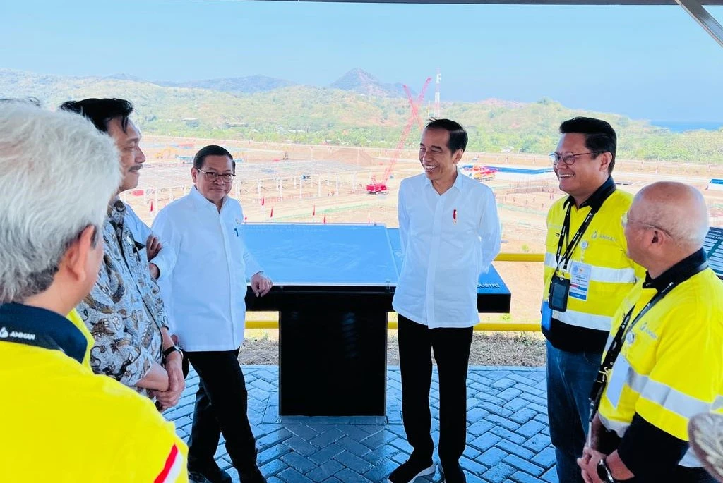 Foto: Presiden Optimistis Smelter PT AMNT di Sumbawa Barat Selesai Pertengahan 2024 | Pifa Net