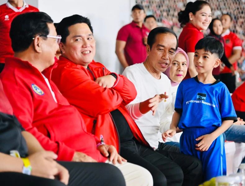 Foto: Presiden Jokowi Puji Erick Thohir yang Datangkan Argentina di FIFA Matchday Juni 2023 | Pifa Net