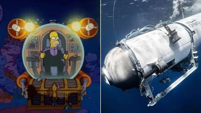 Foto: Viral! Tragedi Hilangnya Kapal Selam Wisata Titanic Telah Diramal The Simpsons? | Pifa Net