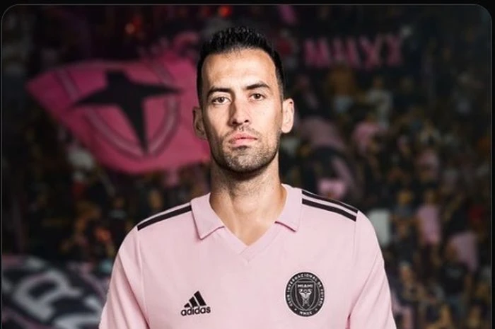 Sergio Busquets reuni dengan mantan rekannya di Barcelona Lionel Messi di Inter Miami AS. (Twitter @fabrizioromano)