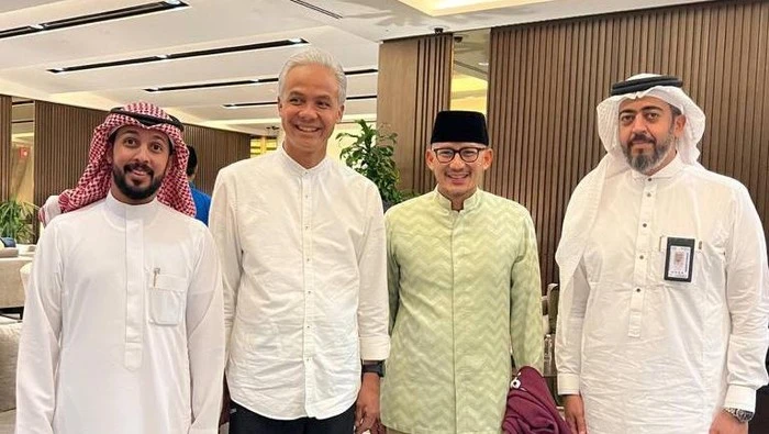 Foto: Perkenalkan Ganjar ke Pejabat Arab Saudi, Sandiaga Uno: Insyaallah the Next President | Pifa Net