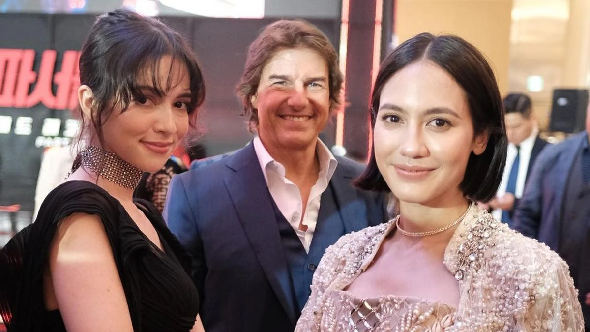 Foto:  Pevita Pearce Buat Netizen Indonesia Iri, Hadiri Premiere Film Mission: Impossible 7 di Korea Selatan | Pifa Net