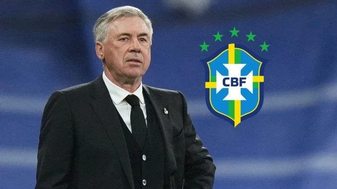 Foto: Carlo Ancelotti Latih Timnas Brasil di Copa America 2024 | Pifa Net