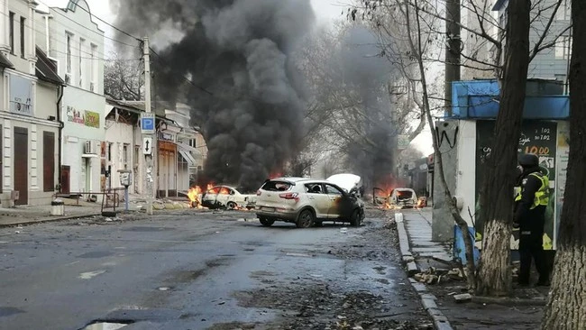 Foto: Parah, Rusia Bombardir Situs Warisan Dunia UNESCO di Ukraina  | Pifa Net