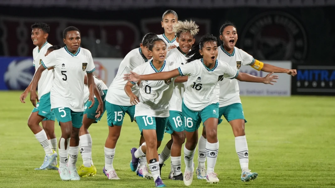 Foto: Garuda Pertiwi Muda Melaju Menggila! Kalahkan Laos 4-1 di AFF U-19 2023 | Pifa Net