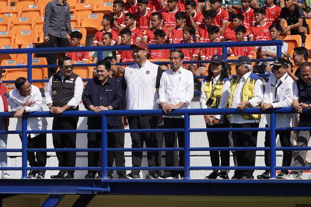 Foto: Presiden Kunjungi Si Jalak Harupat, Pantau Seleksi 34 Pemain TC Piala Dunia U-17 | Pifa Net