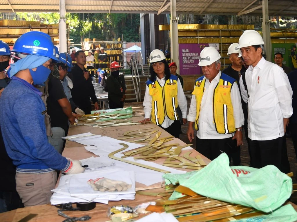 Foto: Presiden Jokowi Pastikan Pembangunan Istana di IKN Berjalan Sesuai Jadwal | Pifa Net