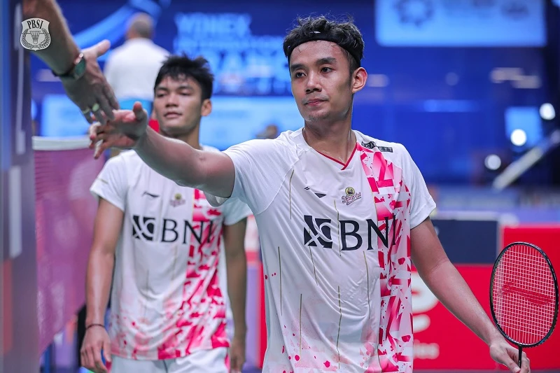Foto: Muhammad Shohibul Fikri dan Bagas Maulana Gagal Melaju Jauh di Korea Open 2023 | Pifa Net