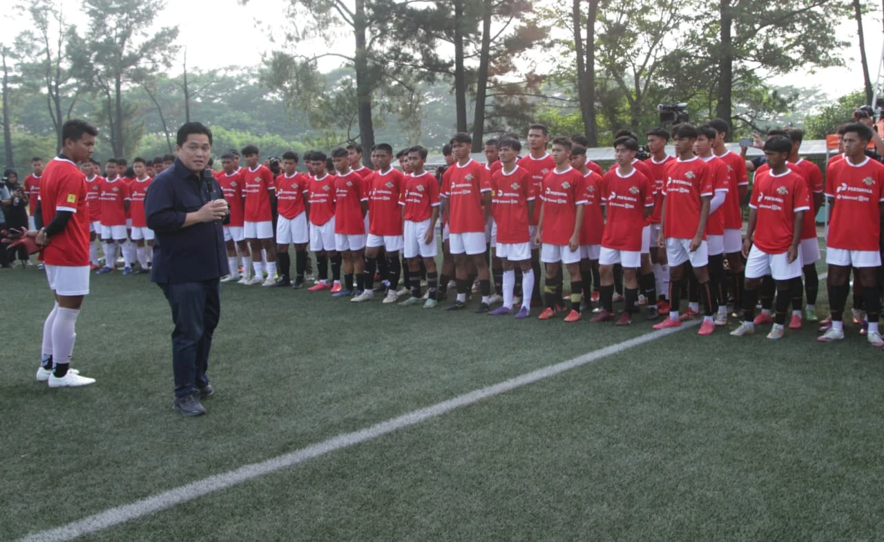 Foto: Erick Thohir: Seleksi Ketat Timnas U-17 Indonesia untuk Piala Dunia | Pifa Net