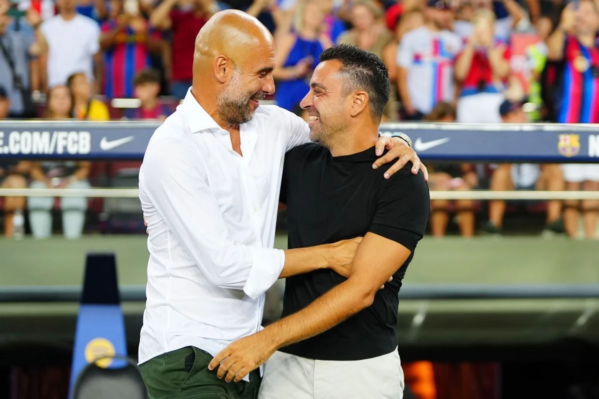 Foto: Barcelona Dapatkan Tiga Pemain Baru, Hubungan Pep Guardiola dan Xavi Hernandez Retak? | Pifa Net
